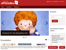 Tablet Screenshot of latienda.elperiodico.com