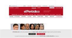 Desktop Screenshot of elperiodico.com
